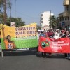 Various organisations from across the world were represented at the WSF march in Dakar, Senegal. Credit: Isolda Agazzi/IPS